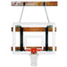 First Team FoldaMount46 Wall Mount Basketball Hoop - square backboard