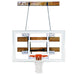 First Team FoldaMount46 Wall Mount Basketball Hoop - full view