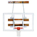 First Team FoldaMount46 Wall Mount Basketball Hoop - white background