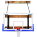 First Team FoldaMount46 Wall Mount Basketball Hoop - blue padding