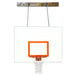 First Team FoldaMount68 Wall Mount Basketball Hoop - white and red board