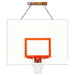 First Team FoldaMount68 Wall Mount Basketball Hoop - white and red board