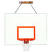 First Team FoldaMount68 Wall Mount Basketball Hoop - white and red board