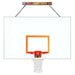 First Team FoldaMount68 Wall Mount Basketball Hoop - white and orange board