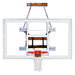 First Team FoldaMount68 Wall Mount Basketball Hoop - red rim