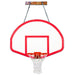 First Team FoldaMount68 Wall Mount Basketball Hoop - red, spherical board