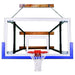 First Team FoldaMount68 Wall Mount Basketball Hoop - with blue padding