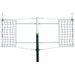 First Team Frontier 3 1/2" Steel Competition Volleyball Net System - nets attached to pole