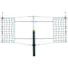 First Team Frontier 3 1/2" Steel Competition Volleyball Net System - nets attached to pole