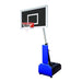 First Team Fury Portable Basketball Hoop - blue base