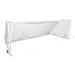 First Team Golden Goal 44 Square Aluminum Portable Soccer Goal - net fullview on white background