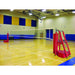 First Team Horizon Competition Portable Volleyball Net System - in playing court side view