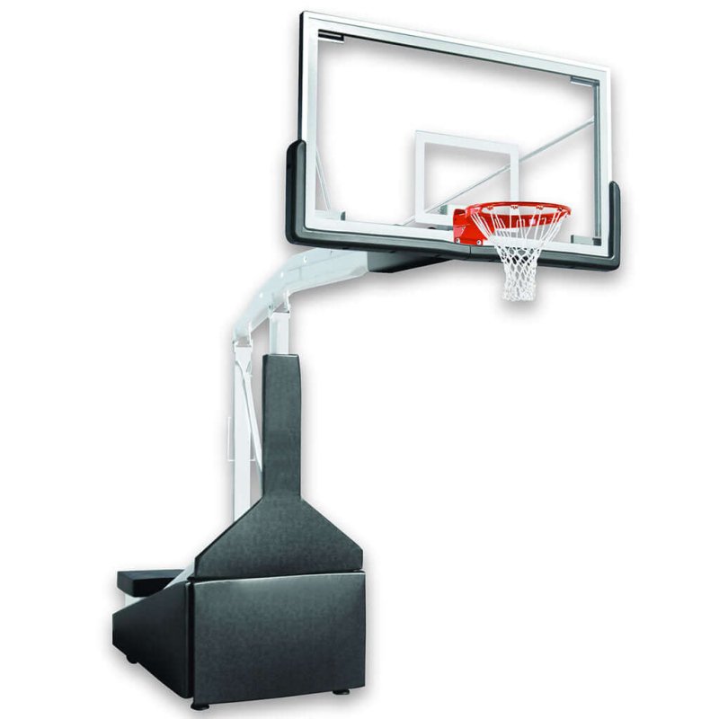 First Team Hurricane Triumph Portable Basketball Hoop - black base