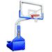 First Team Hurricane Triumph Portable Basketball Hoop - blue base with lettering