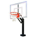 First Team HydroChamp Poolside Basketball Hoop - transparent backboard