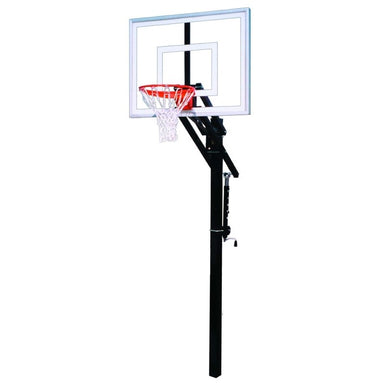 First Team Jam In-Ground Adjustable Basketball Hoop