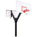 First Team Legend In-Ground Fixed Height Basketball Hoop - back to back board and rims