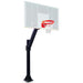 First Team Legend In-Ground Fixed Height Basketball Hoop - perforated board