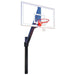 First Team Legend In-Ground Fixed Height Basketball Hoop