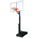 First Team OmniChamp Portable Basketball Hoop - clear, rectangular backboard