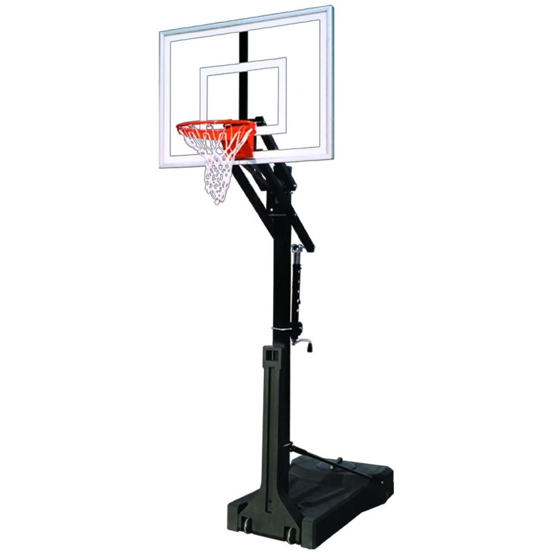 First Team OmniJam Portable Basketball Hoop - square, transparent backboard