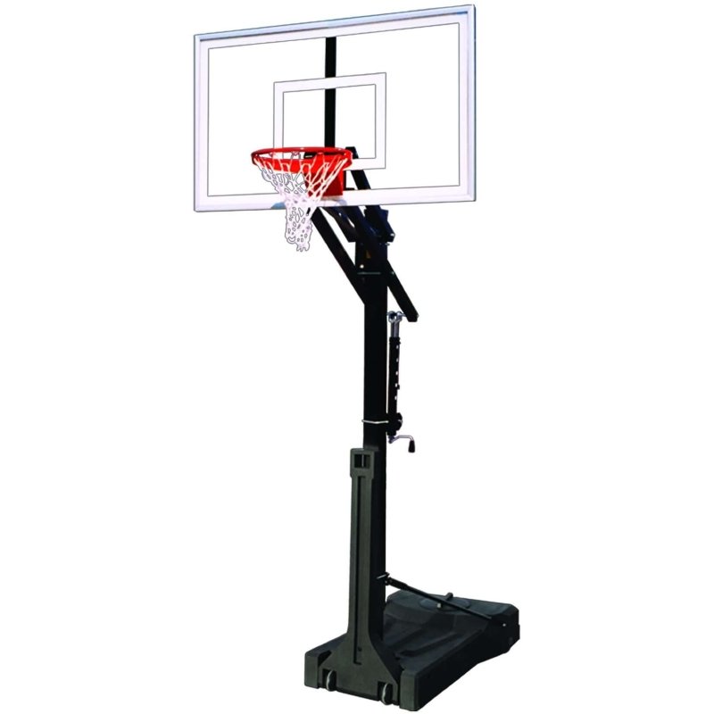 First Team OmniJam Portable Basketball Hoop - red rim