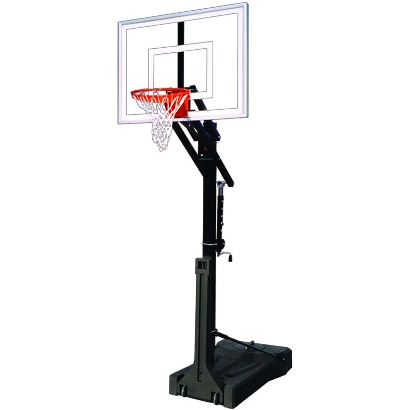 First Team OmniJam Portable Basketball Hoop - clear backboard