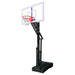 First Team OmniSlam Portable Basketball Hoop - red rim with transparent backboard