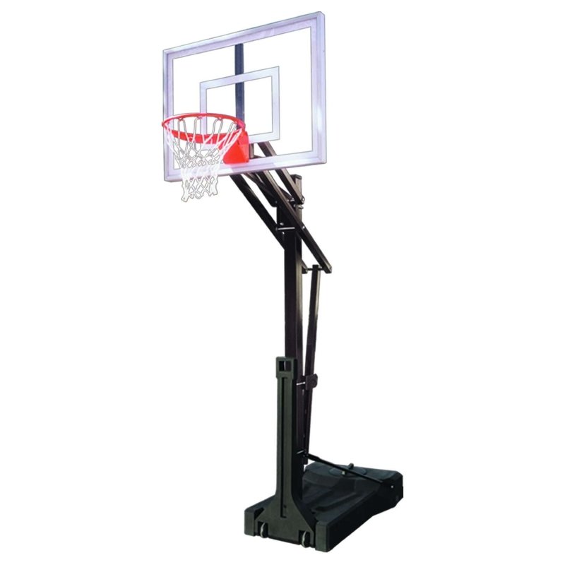 First Team OmniSlam Portable Basketball Hoop - red rim