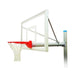 First Team Renegade In-Ground Fixed Height Basketball Hoop - red rim