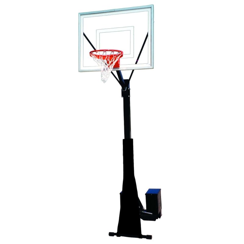 First Team RollaSport Portable Basketball Hoop - black base