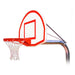 First Team RuffNeck In-Ground Fixed Height Basketball Hoop - semicircle backboard