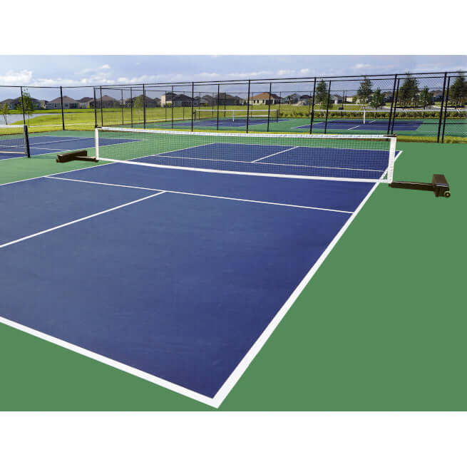 First Team Scorpion Portable Pickleball Set - in playing court