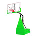 First Team Storm Portable Basketball Hoop - green base