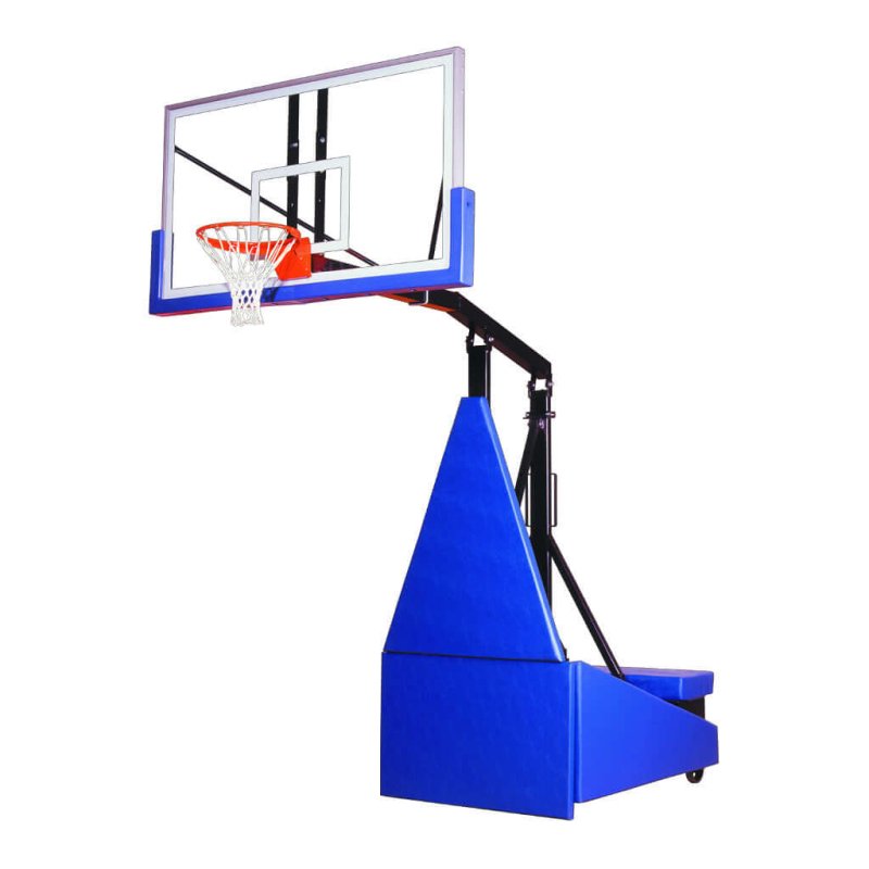 First Team Storm Portable Basketball Hoop - blue base