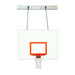 First Team SuperMount23 Wall Mount Basketball Hoop - white and red backboard