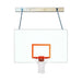 First Team SuperMount23 Wall Mount Basketball Hoop - white and orange backboard