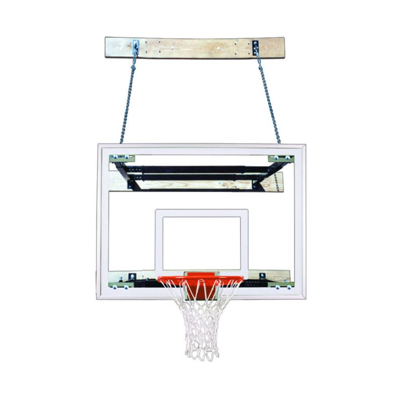 First Team SuperMount23 Wall Mount Basketball Hoop - square backboard