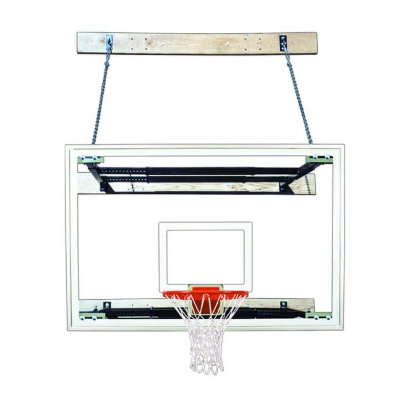 First Team SuperMount23 Wall Mount Basketball Hoop - no backboard padding