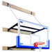 First Team SuperMount46 Wall Mount Basketball Hoop - wall mounted side view