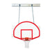 First Team SuperMount46 Wall Mount Basketball Hoop - semicircle backboard 3D image