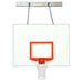 First Team SuperMount68 Wall Mount Basketball Hoop - white and red backboard