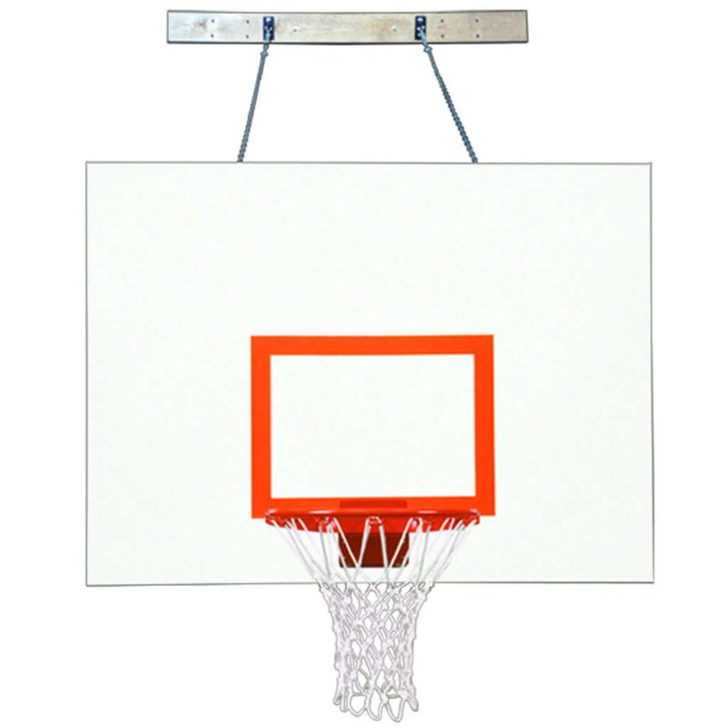 First Team SuperMount82 Wall Mount Basketball Hoop - white backboard