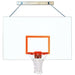 First Team SuperMount82 Wall Mount Basketball Hoop - white and orange backboard 