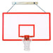 First Team SuperMount82 Wall Mount Basketball Hoop - red and white rectangle-shaped backboard