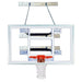 First Team SuperMount82 Wall Mount Basketball Hoop - rectangular backboard