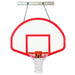 First Team SuperMount82 Wall Mount Basketball Hoop - red and white backboard