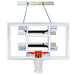 First Team SuperMount82 Wall Mount Basketball Hoop - wall mounted front view