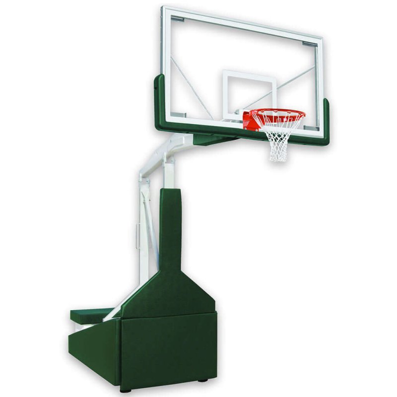 First Team Tempest Triumph Portable Basketball Hoop - green base