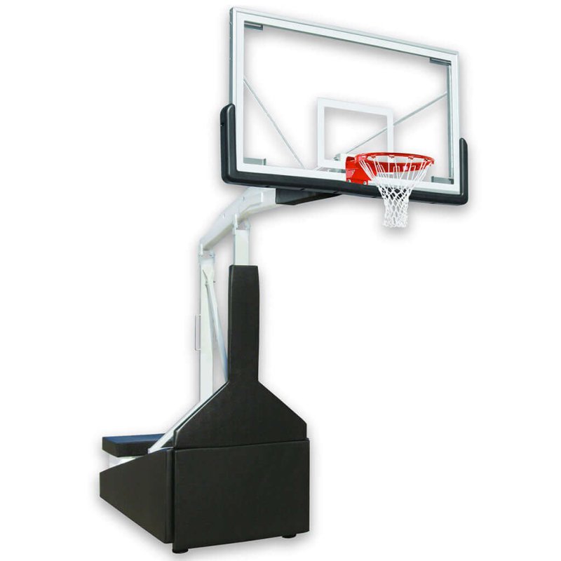 First Team Tempest Triumph Portable Basketball Hoop - black base